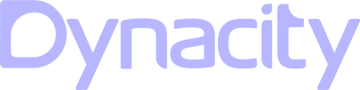 dynacity logo purple